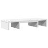 Aghana Digitals White Engineered Wood Monitor Stand with Adjustable Length & Angle, Dual Monitor - 2 of 4