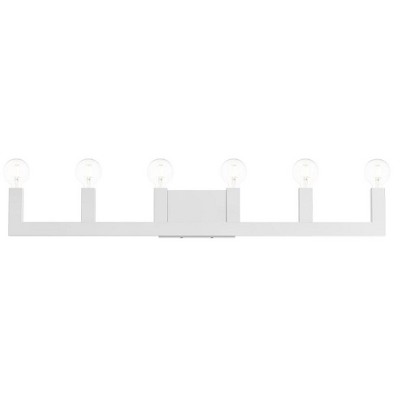 Livex Lighting Solna 6 - Light Vanity in  Polished Chrome