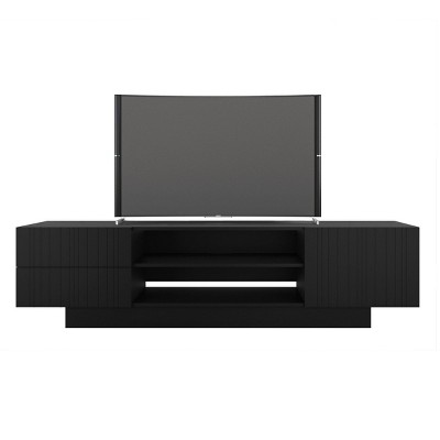 Galleri TV Stand for TVs up to 80" Black - Nexera