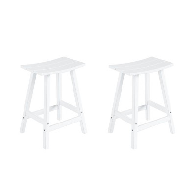 WestinTrends Outdoor Patio Adirondack Counter Height Stool Chair