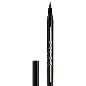 Maybelline Tattoo Studio Sharpenable Gel Pencil Waterproof Longwear  Eyeliner - Deep Onyx - 0.04oz : Target