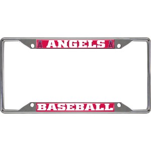 MLB Los Angeles Angels Stainless Steel License Plate Frame - 1 of 3