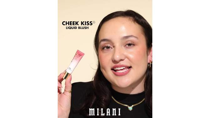 Milani Cheek Kiss Liquid Blush - 0.37 fl oz, 2 of 8, play video