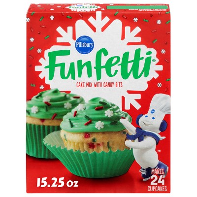 Pillsbury Baking Funfetti Holiday Cake Mix - 15.25oz