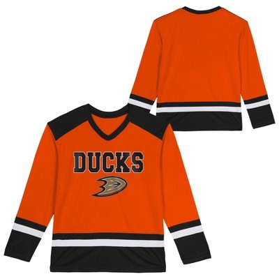 Orange mighty ducks jersey