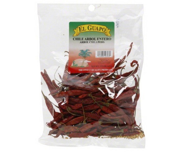 El Guapo Arbol Chili Pods Bag Whole - 2.25oz