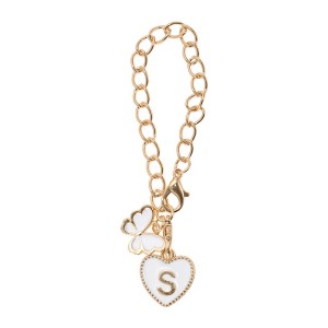 Unique Bargains Butterfly Heart Cup Chain Charm Water Cup Pendant 1 Pc - 1 of 4