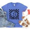The Juniper Shop SmileyWorld Checkered Lightning Distressed Youth Short Sleeve Tee - 4 of 4