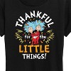 Women's - Dr. Seuss - Thanksgiving Is A Family Thing Short Sleeve Graphic T-Shirt - 2 of 4