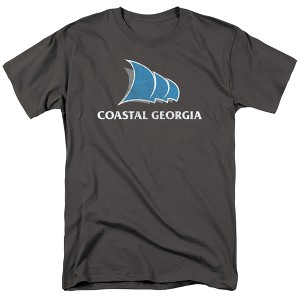 Men's College of Coastal Georgia Official Distressed Primary Logo T-Shirt - 1 of 4