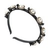 Unique Bargains Women's Fashion Grace Faux Pearl Headband 4.33" ID Gold Tone 1 Pc - 4 of 4