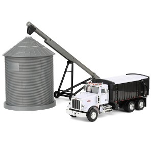 ERTL 1/32 Peterbilt Model 367 Straight Truck with Grain Box, Grain Bin, and Grain Auger 46501 - 1 of 4