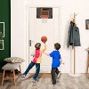 AND1 Over the Door Mini Basketball Hoop: 18x12 Shatterproof Backboard, 1 Mini Basketball - Ultimate Indoor Accessory - 3 of 4
