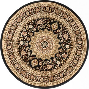 Well Woven Sultan Medallion Oriental Persian Floral Formal Traditional Modern Classic Thick Soft Area Rug - 1 of 4