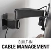 Sanus VSF716 Small Full Motion TV Mount for 19" - 40" TV (Black) - 4 of 4