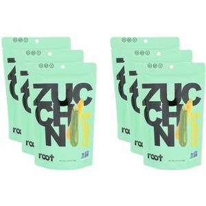 Root Foods Zucchini Chips - Case of 6 - 2.75 oz - 1 of 2
