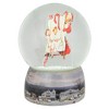 Northlight 6.5" Norman Rockwell 'Santa Looking at Two Sleeping Children' Christmas Snow Globe - 4 of 4