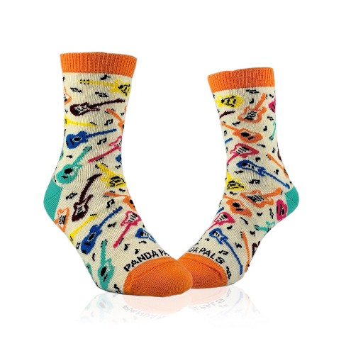 Guitar Pattern Socks - from the Sock Panda (Ages 3-7) - image 1 of 3