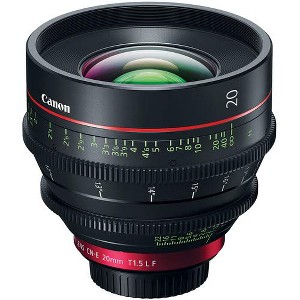 Canon CN-E 20mm T1.5 L F Cinema Prime Lens (EF Mount) - 1 of 3