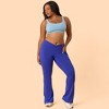 Blogilates Women's Crisscross High-Rise Flared Leggings - 3 of 4