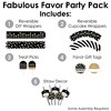 Big Dot of Happiness Adult Happy Birthday - Gold - Birthday Party Favors and Cupcake Kit - Fabulous Favor Party Pack - 100 Pieces - 2 of 4