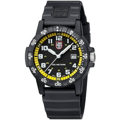 Luminox XS.0325 Men's Leatherback SEA Turtle Giant Strap Watch