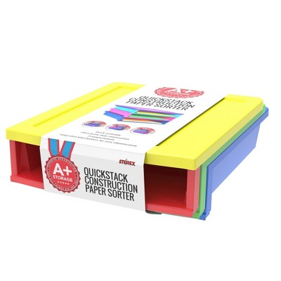 9x12 Construction Paper Organizer, 10-tier Italy