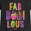 Girls' - Barbie - Faboolous Fitted Short Sleeve Graphic T-Shirt - 2 of 4