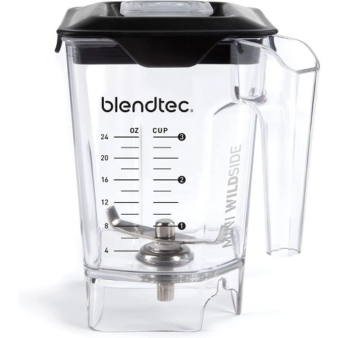 Blendtec 40-620-54 37oz Volume 16oz Wet Dry Capacity Twister Blender Jar  Clear : Target