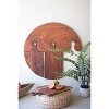 Hanging Cutting Boards, 22.25"D Acacia Wood, Tall, Stained Brown Finish By Kalalou - 2 of 4