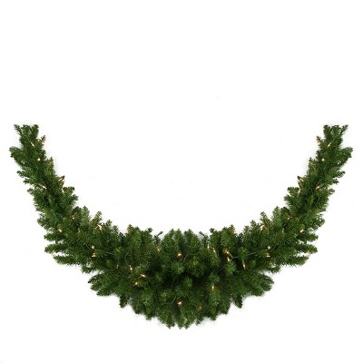 Northlight 60" Prelit Eastern Pine Artificial Christmas Swag - Clear Lights