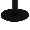 vidaXL Bistro Table, Light Brown 23.6" MDF - 3 of 4
