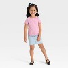 Toddler Girls' Short Sleeve Pointelle T-Shirt - Cat & Jack™ - 3 of 3