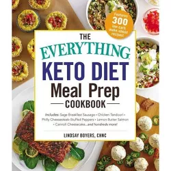 The Everything Keto Diet Meal Prep Cookbook - (Everything(r)) by  Lindsay Boyers (Paperback)