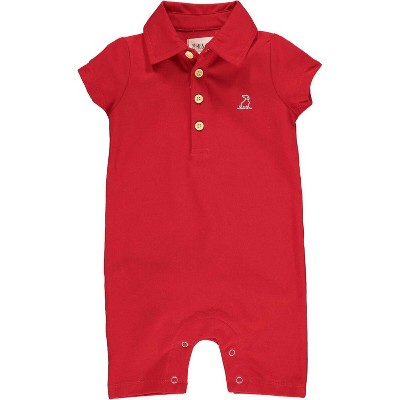 Gender Neutral Boys Drift Polo Romper - ME & HENRY