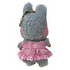 Darling Pink Dress with Flower Appliqué Trim for 17.5cm Labubu Doll - 3 of 4