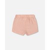 Deux par Deux Girl Crinkle Short Light Old Pink - 3 of 4
