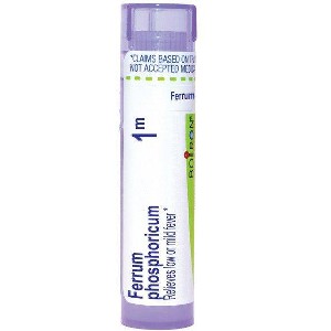 Ferrum Phosphoricum 1M by Boiron Homeopathic Single Medicine For Cough, Cold & Flu  -  80 Pellet - 1 of 4