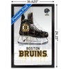 Trends International NHL Boston Bruins - Drip Skate 20 Framed Wall Poster Prints - 3 of 4