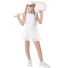 Girls Flowy Shorts with Pockets Athletic Running Skirt High Waist - 3 of 4