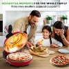 NutriChef  Countertop Electric Pizza Maker with Dual Temperature Controls - 2 of 4