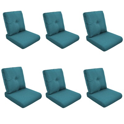 Buenhomino Outdoor Seat Cushion Set 25 x 22 x 4 Inch,Waterproof & Fade Resistant Outdoor Chair Cushions,Deep Seat Cushion with Removable Cover