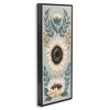 Stupell Industries Country Sunflower Blossoms Botanicals Framed Giclee Art, Black, 13" x 30" - 2 of 4
