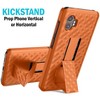 Nakedcellphone Combo for Samsung Galaxy XCover7 Pro Phone - Slim Case with Stand and Belt Clip Holster - 4 of 4