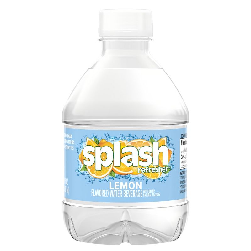 SPLASH Blast Lemon Flavored Water - 12pk/8 fl oz Bottles, 4 of 10