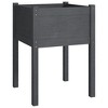 vidaXL Garden Planter 59.1"x19.7"x27.6" Solid Wood Pine - 4 of 4