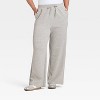 Women's Airy Sleek Wide Leg Sweatpants - All In Motion™ - 4 of 4