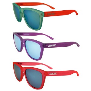 3 Pairs of Epoch Eyewear Vibe Sunglasses with Teal Mirror Lenses - 1 of 4