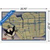 Trends International DC Comics TV Batman Beyond - Map Framed Wall Poster Prints - 3 of 4