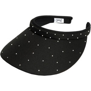 Glove It Women's Slide On Bling Visor - 1 of 4